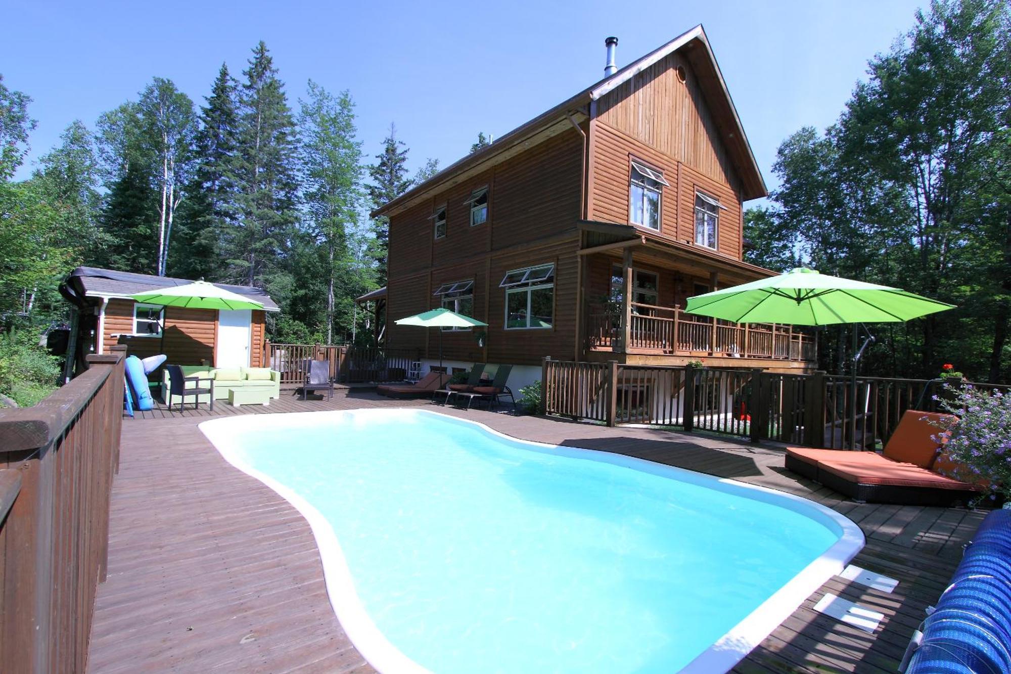 Bed and Breakfast Escale Du Nord Mont-Tremblant Exterior foto